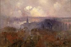 Newcastle Upon Tyne from Gateshead, 1895-Niels Moller Lund-Giclee Print