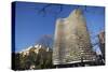 Niemeyer Building, Belo Horizonte, Minas Gerais, Brazil, South America-Ian Trower-Stretched Canvas