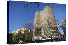 Niemeyer Building, Belo Horizonte, Minas Gerais, Brazil, South America-Ian Trower-Stretched Canvas