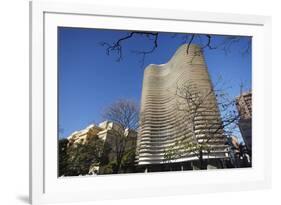 Niemeyer Building, Belo Horizonte, Minas Gerais, Brazil, South America-Ian Trower-Framed Photographic Print