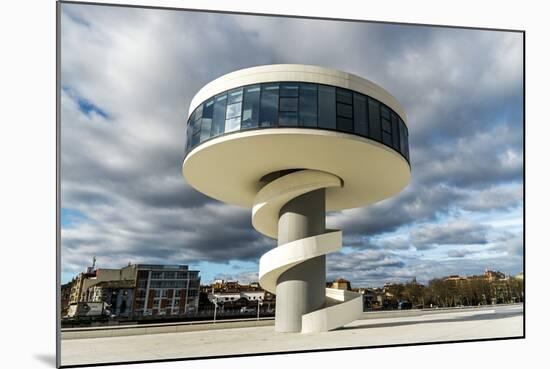 Niemeyer Center Building, in Aviles, Spain-Carlos Sanchez Pereyra-Mounted Photographic Print