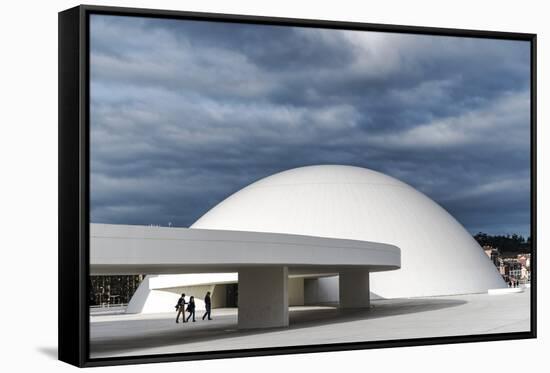 Niemeyer Center Building, in Aviles, Spain-Carlos Sanchez Pereyra-Framed Stretched Canvas