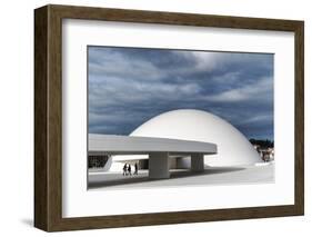 Niemeyer Center Building, in Aviles, Spain-Carlos Sanchez Pereyra-Framed Photographic Print