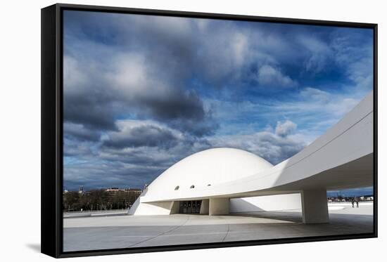 Niemeyer Center Building, in Aviles, Spain-Carlos Sanchez Pereyra-Framed Stretched Canvas