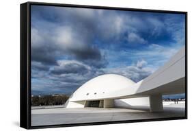 Niemeyer Center Building, in Aviles, Spain-Carlos Sanchez Pereyra-Framed Stretched Canvas