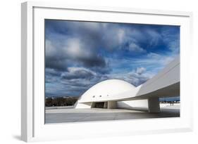 Niemeyer Center Building, in Aviles, Spain-Carlos Sanchez Pereyra-Framed Photographic Print