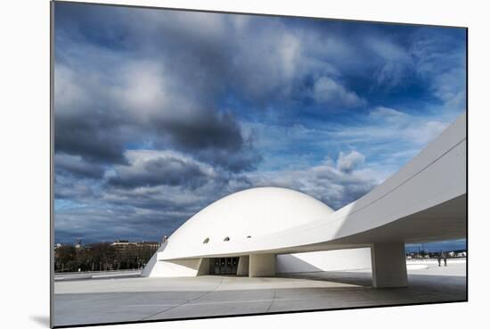 Niemeyer Center Building, in Aviles, Spain-Carlos Sanchez Pereyra-Mounted Photographic Print