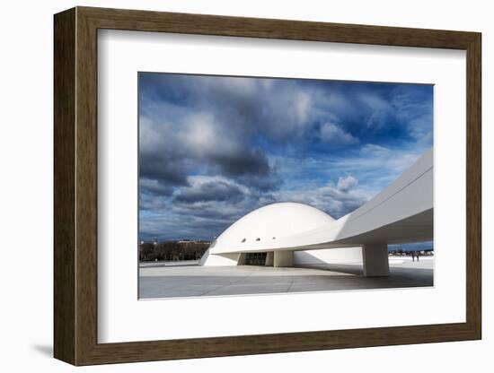 Niemeyer Center Building, in Aviles, Spain-Carlos Sanchez Pereyra-Framed Photographic Print