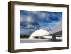 Niemeyer Center Building, in Aviles, Spain-Carlos Sanchez Pereyra-Framed Photographic Print