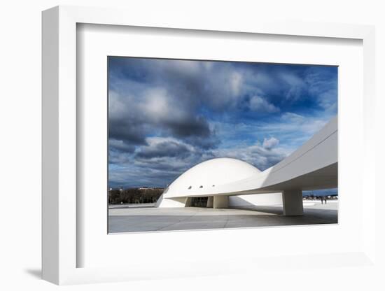 Niemeyer Center Building, in Aviles, Spain-Carlos Sanchez Pereyra-Framed Photographic Print