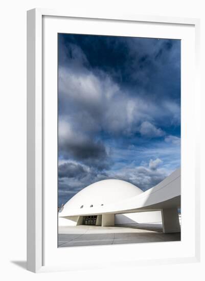 Niemeyer Center Building, in Aviles, Spain-Carlos Sanchez Pereyra-Framed Photographic Print