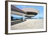 Niemeyer Museum of Contemporary Arts, Niteroi, Rio De Janeiro, Brazil, South America-Gabrielle and Michael Therin-Weise-Framed Photographic Print