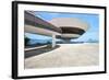 Niemeyer Museum of Contemporary Arts, Niteroi, Rio De Janeiro, Brazil, South America-Gabrielle and Michael Therin-Weise-Framed Photographic Print