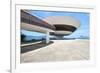 Niemeyer Museum of Contemporary Arts, Niteroi, Rio De Janeiro, Brazil, South America-Gabrielle and Michael Therin-Weise-Framed Photographic Print