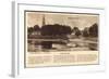 Nienburg Weser, Dampfer, Weserschlößchen, Lied-null-Framed Giclee Print