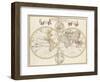 Nieue Hand-Atlas, Amsterdam, circa 1760-Isaak Tirion-Framed Giclee Print