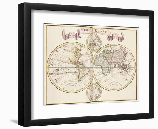 Nieue Hand-Atlas, Amsterdam, circa 1760-Isaak Tirion-Framed Giclee Print