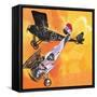 Nieuport 24 Bis-Wilf Hardy-Framed Stretched Canvas