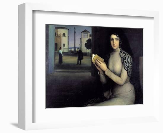 Nieves-Julio Romero de Torres-Framed Giclee Print