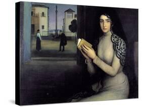 Nieves-Julio Romero de Torres-Stretched Canvas