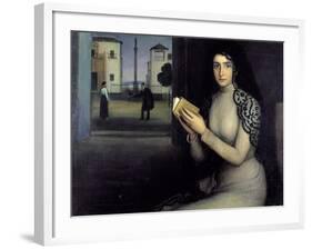 Nieves-Julio Romero de Torres-Framed Giclee Print