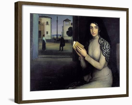 Nieves-Julio Romero de Torres-Framed Giclee Print