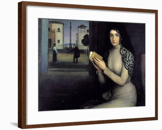 Nieves-Julio Romero de Torres-Framed Giclee Print