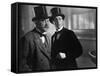 Nigel Bruce and Basil Rathbone: The Hound of The Baskervilles, 1939-null-Framed Stretched Canvas