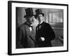 Nigel Bruce and Basil Rathbone: The Hound of The Baskervilles, 1939-null-Framed Photographic Print