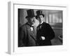 Nigel Bruce and Basil Rathbone: The Hound of The Baskervilles, 1939-null-Framed Photographic Print