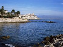 Old Walls and Castle at Antibes, Cote d'Azur, French Riviera, Provence, France-Nigel Francis-Photographic Print