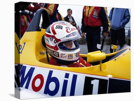 Nigel Mansell-null-Stretched Canvas