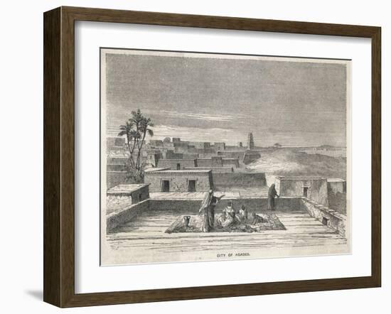 Niger, Agades 1850S-null-Framed Art Print