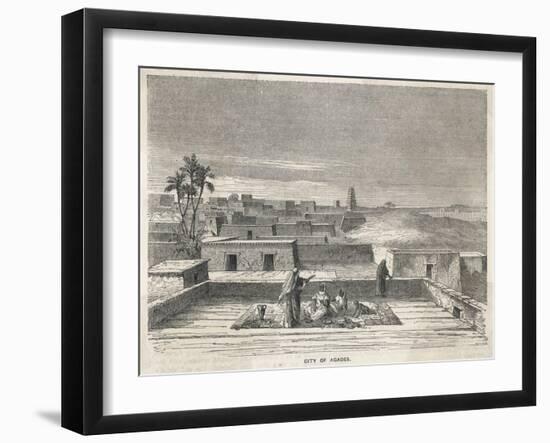 Niger, Agades 1850S-null-Framed Art Print