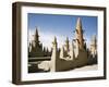 Niger, the Minarets of Kotaka Mosque, Mali-Nigel Pavitt-Framed Photographic Print