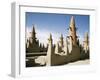 Niger, the Minarets of Kotaka Mosque, Mali-Nigel Pavitt-Framed Photographic Print