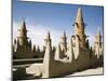 Niger, the Minarets of Kotaka Mosque, Mali-Nigel Pavitt-Mounted Photographic Print