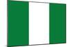 Nigeria National Flag Poster Print-null-Mounted Poster