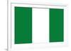 Nigeria National Flag-null-Framed Art Print