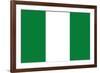 Nigeria National Flag-null-Framed Art Print