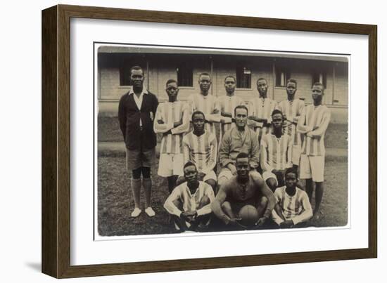 Nigeria's Football Team-null-Framed Photographic Print