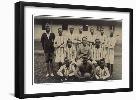 Nigeria's Football Team-null-Framed Photographic Print