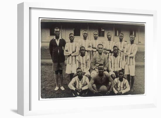 Nigeria's Football Team-null-Framed Photographic Print