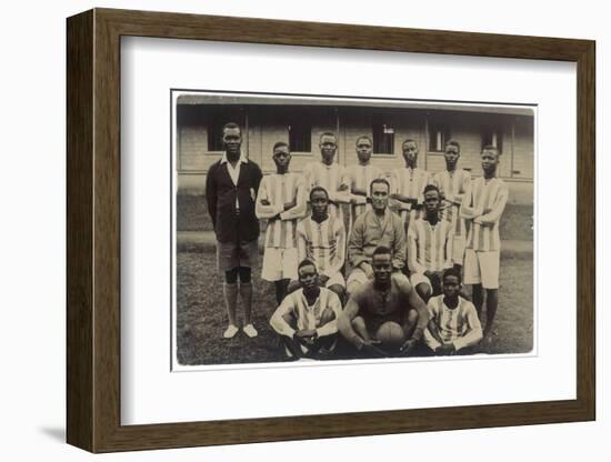 Nigeria's Football Team-null-Framed Photographic Print