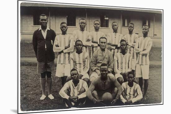 Nigeria's Football Team-null-Mounted Photographic Print