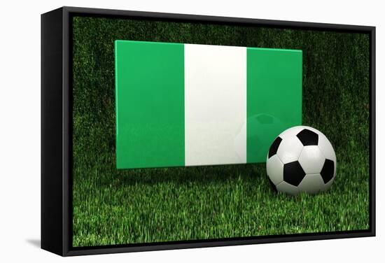 Nigeria Soccer-badboo-Framed Stretched Canvas