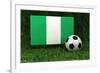 Nigeria Soccer-badboo-Framed Art Print