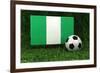 Nigeria Soccer-badboo-Framed Art Print