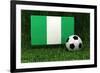 Nigeria Soccer-badboo-Framed Art Print