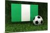 Nigeria Soccer-badboo-Mounted Art Print